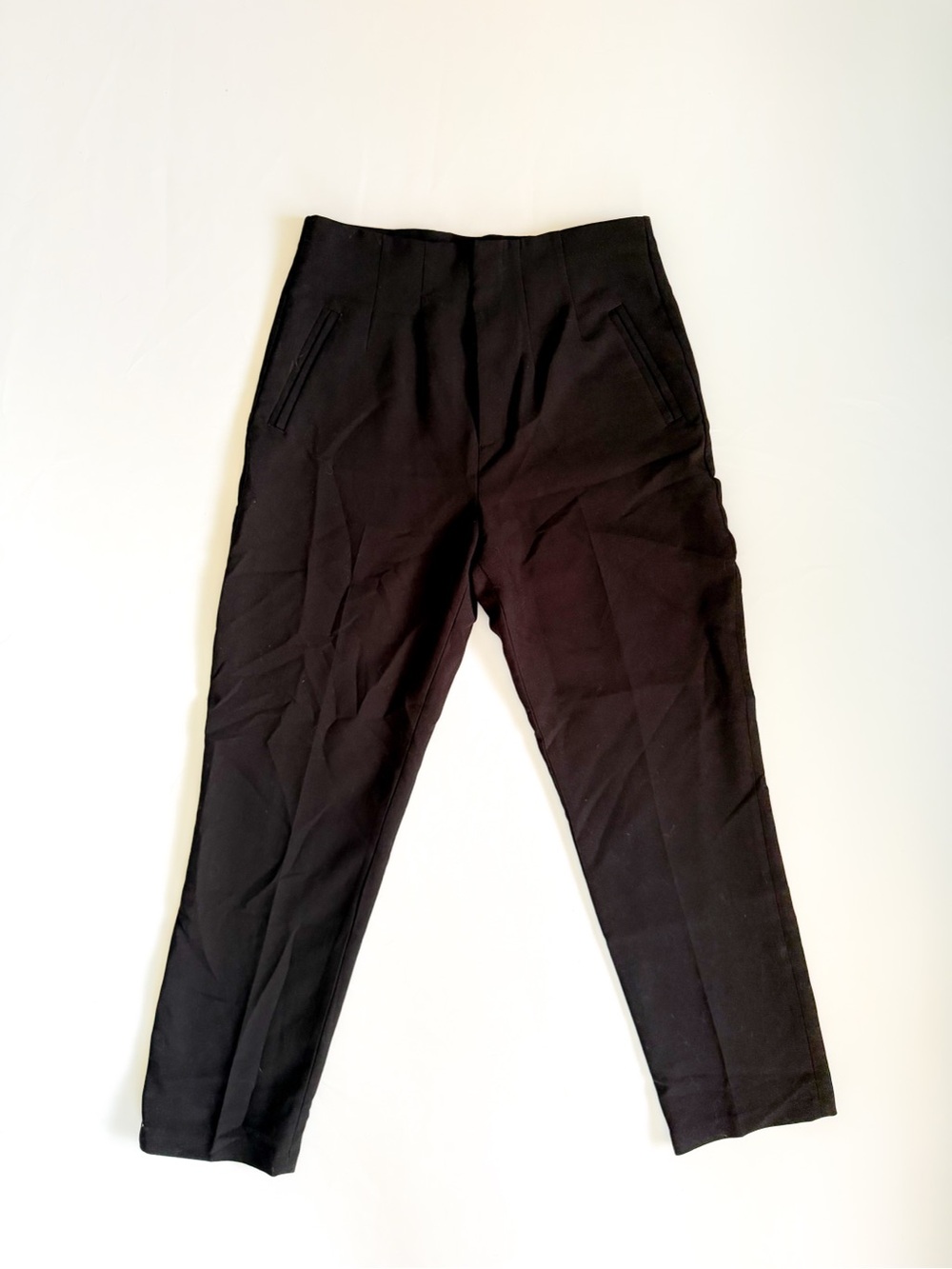 Banana Republic Ultra-High Rise Black Dress Pants